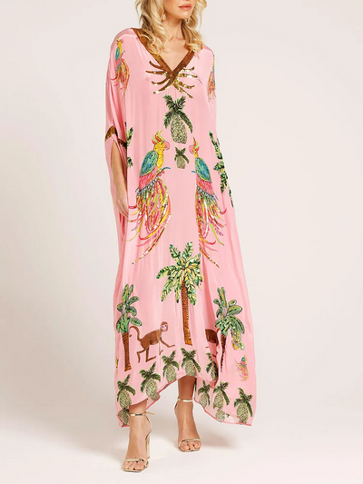 Caftan Jardin d’Éden