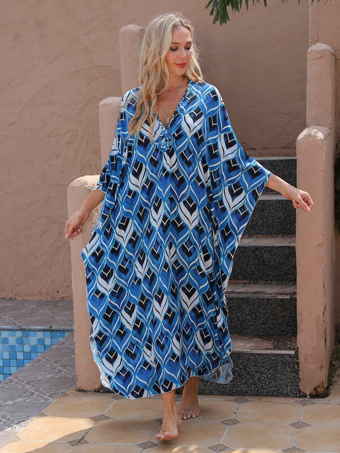 Vagues Mystiques – Robe Tropicale