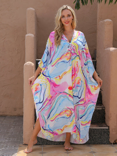 Vagues Mystiques – Robe Tropicale