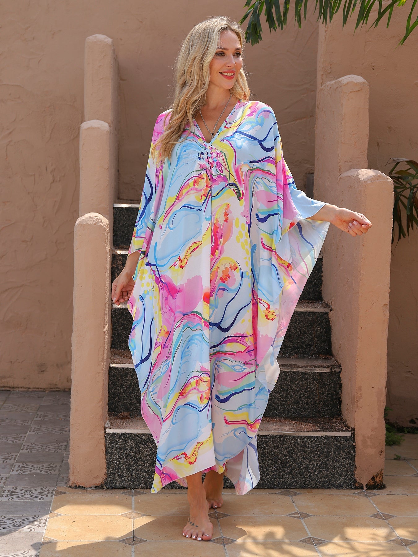 Vagues Mystiques – Robe Tropicale