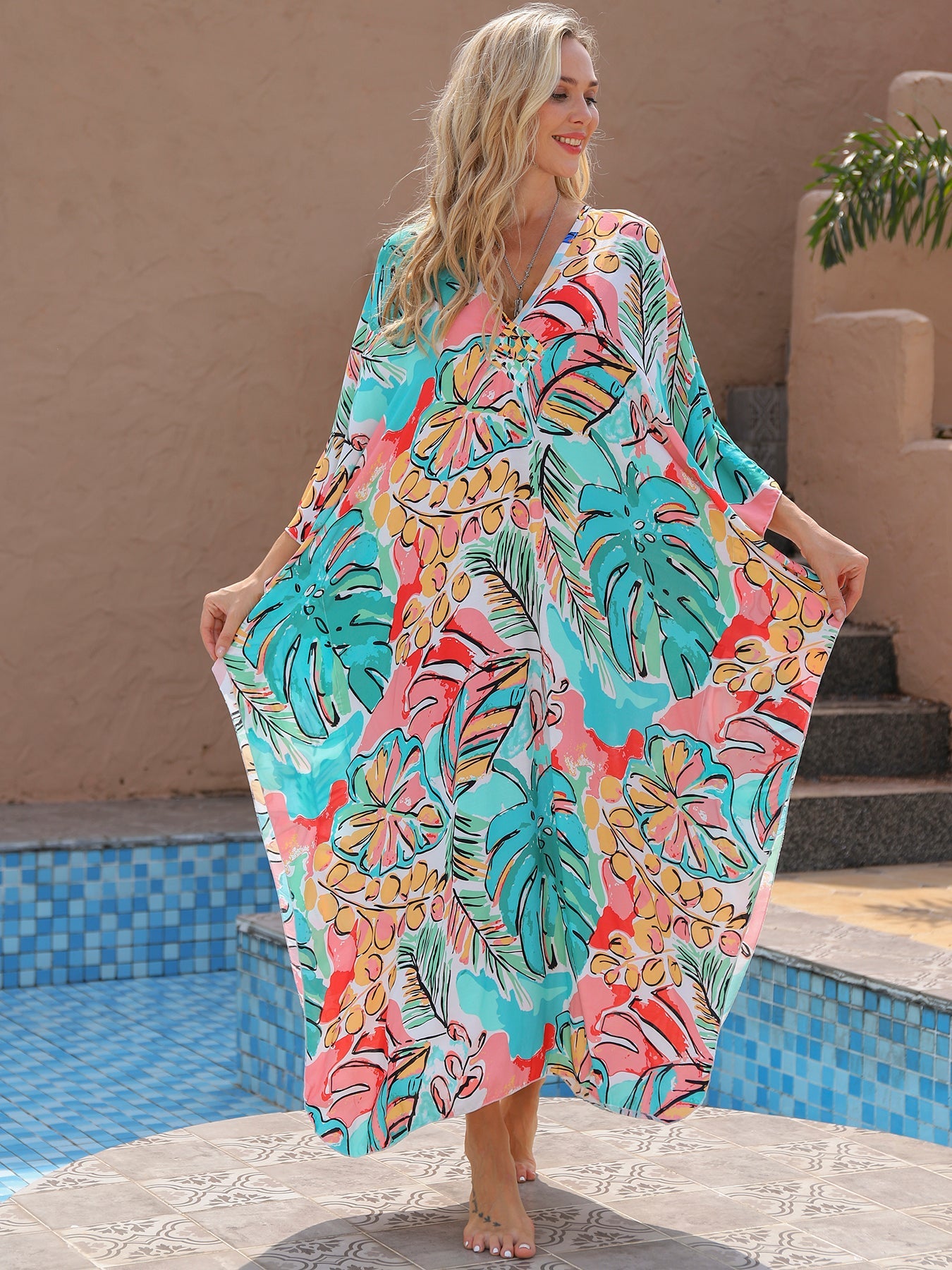 Robe Éden Fleuri en Bambou