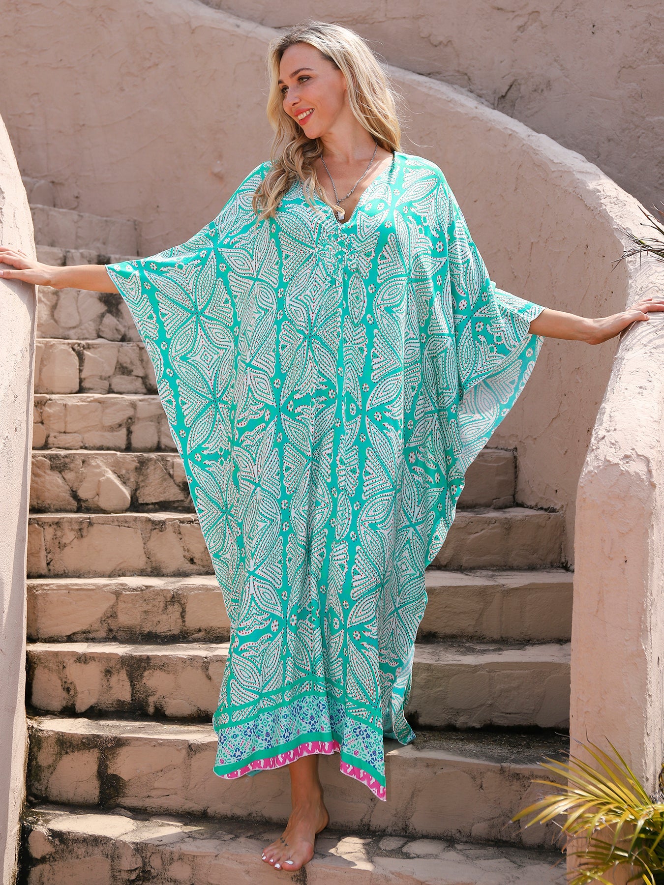 Vagues Mystiques – Robe Tropicale