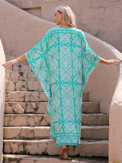 Vagues Mystiques – Robe Tropicale