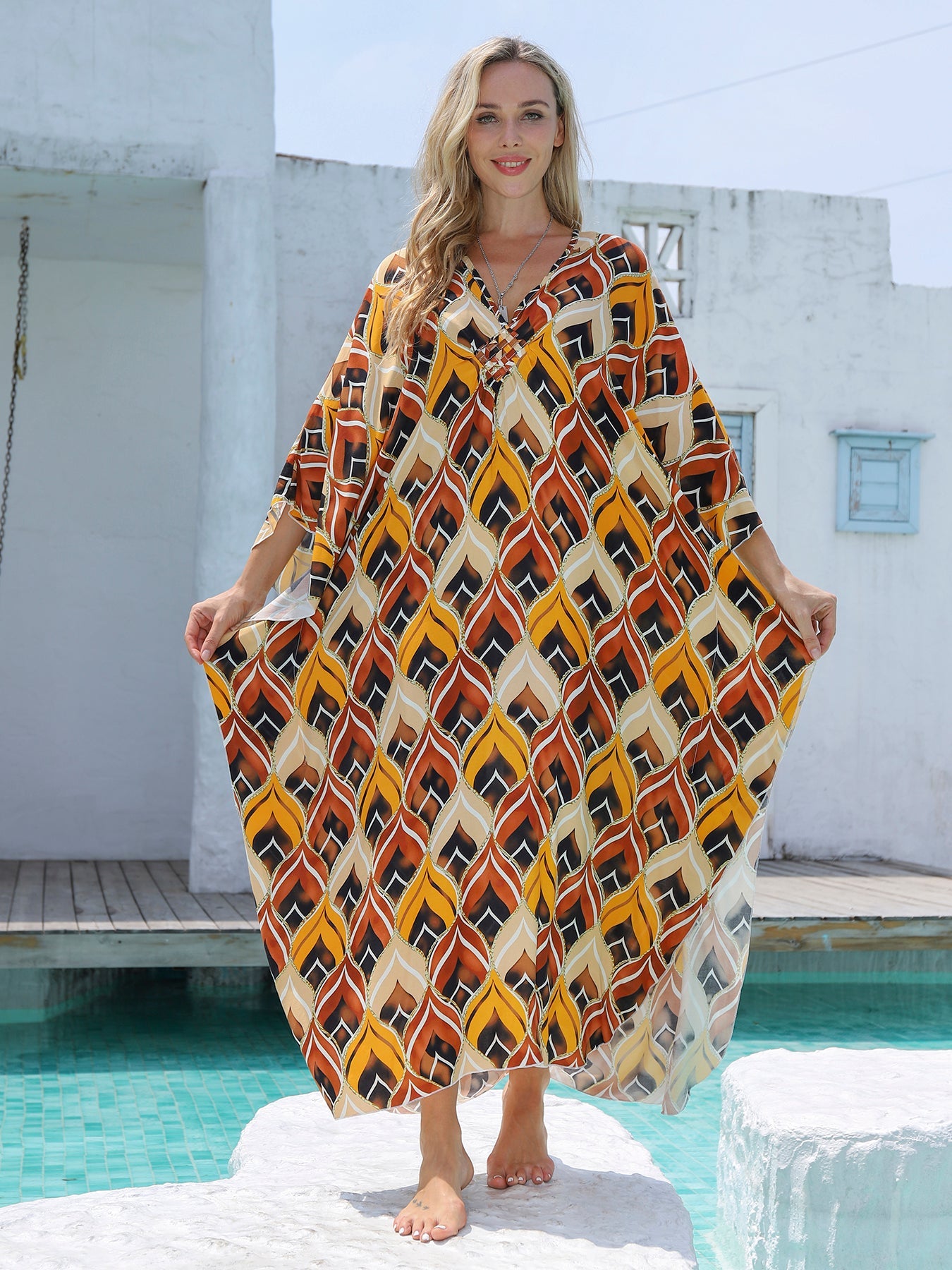 Vagues Mystiques – Robe Tropicale