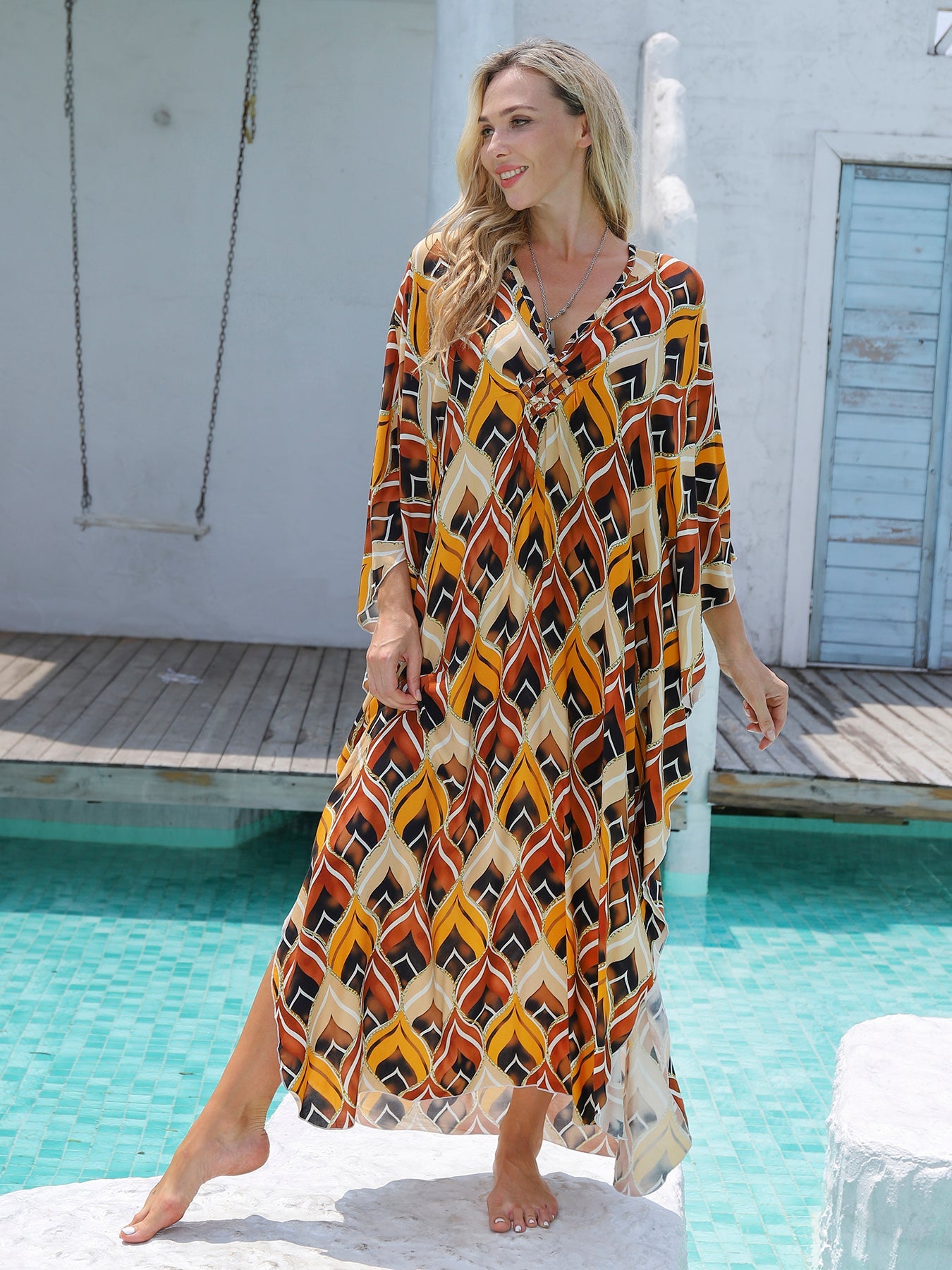 Vagues Mystiques – Robe Tropicale