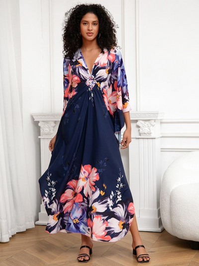 Robe Maxi Brise Majestueuse