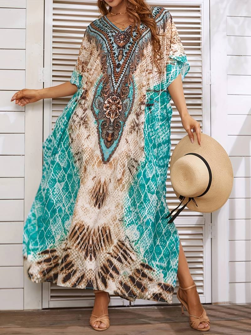 Robe Tropicale Tribale