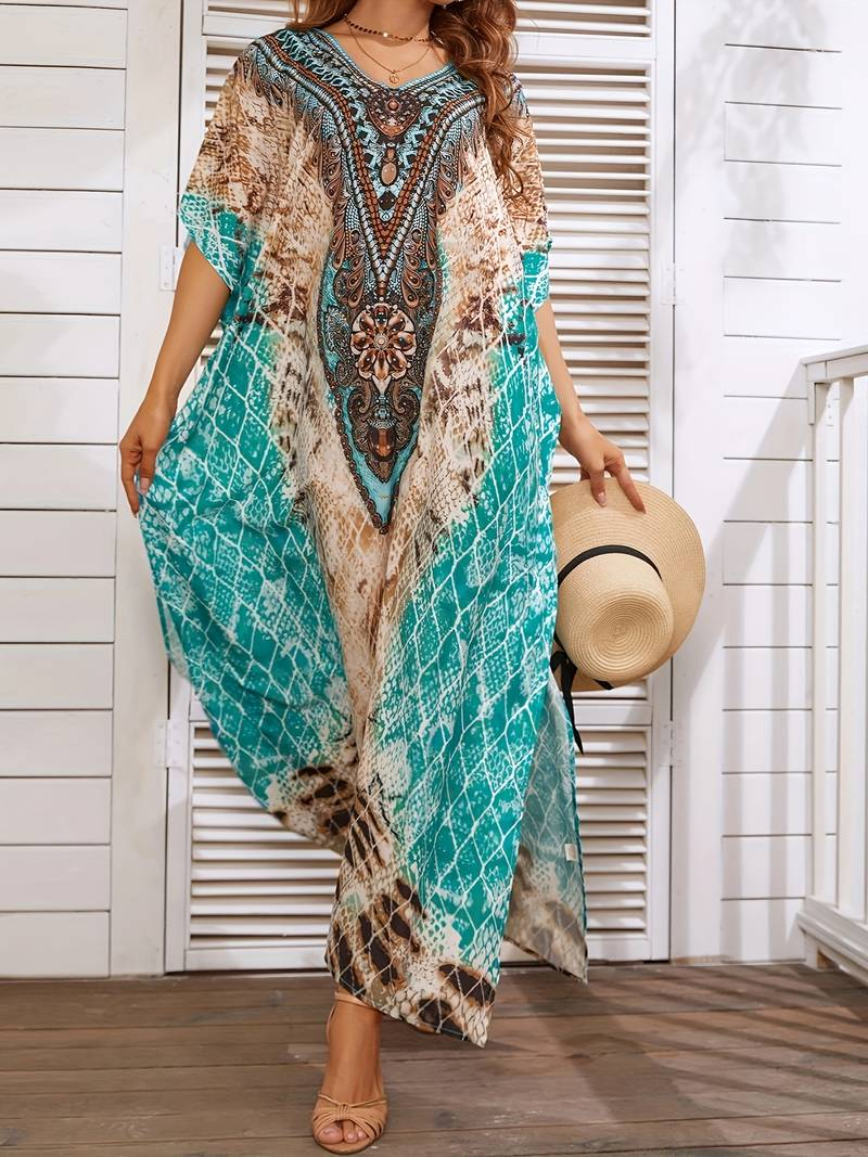 Robe Tropicale Tribale