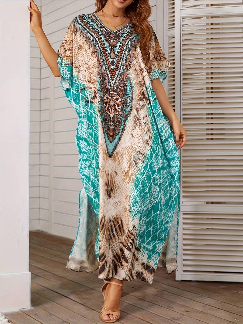 Robe Tropicale Tribale