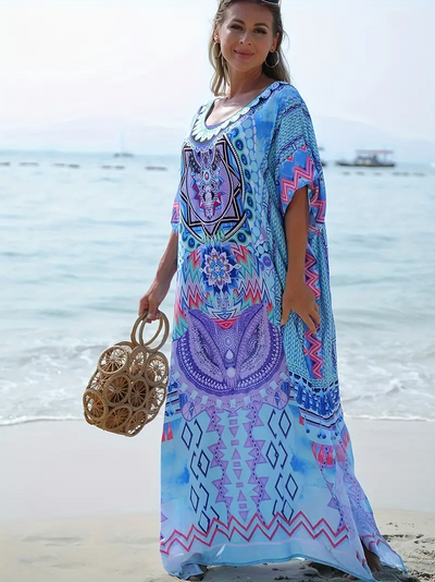 Robe Tropicale Tribale