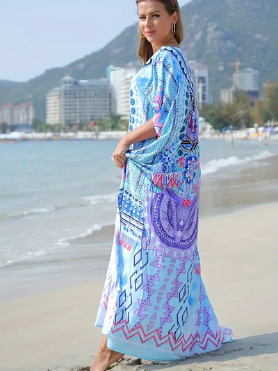 Robe Tropicale Tribale