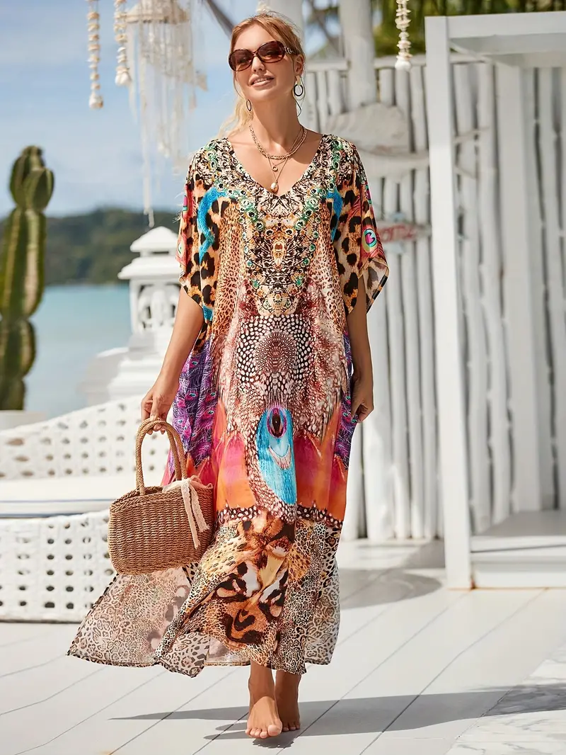 Robe Tropicale Tribale