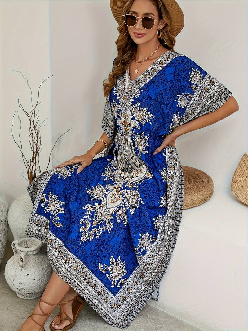 Robe Tropicale Tribale