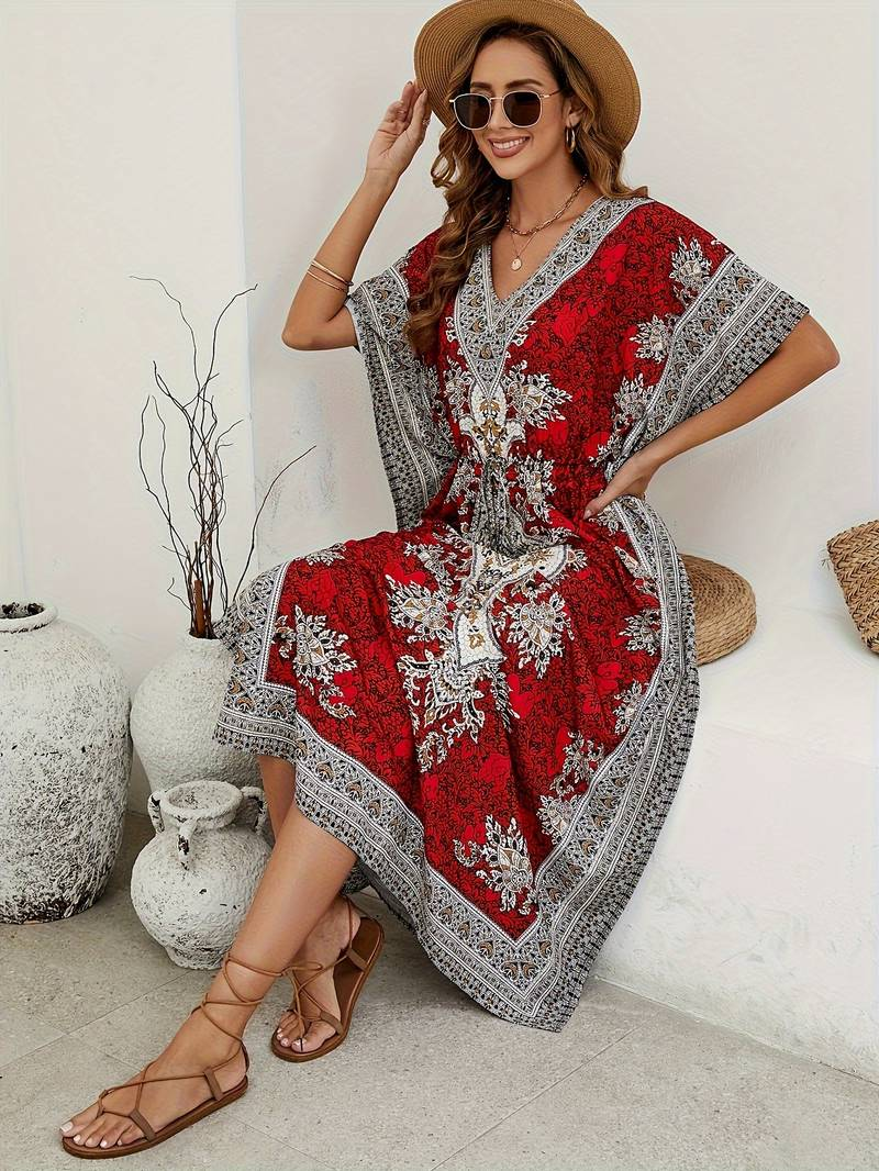 Robe Tropicale Tribale