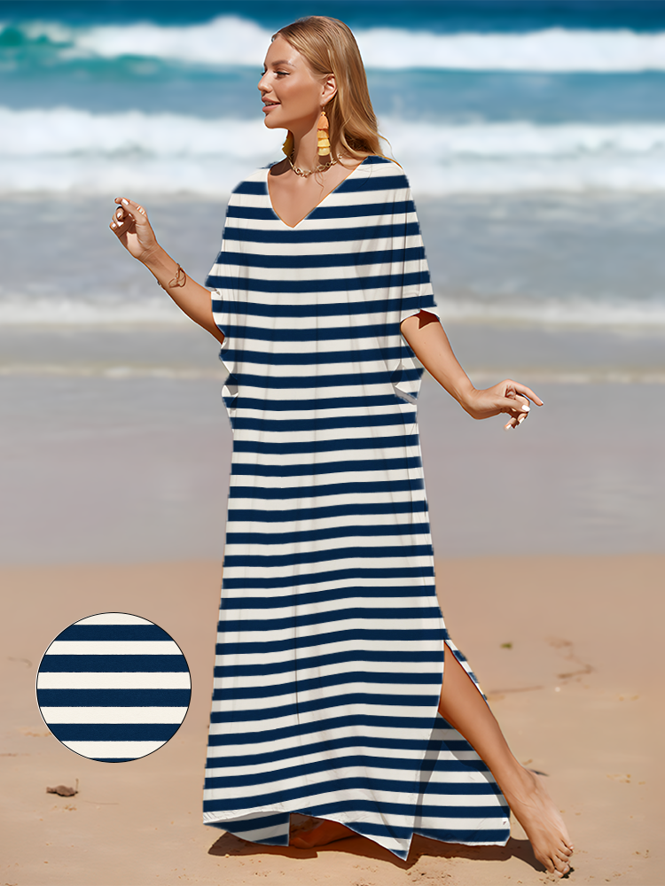 Robe Marinière Tropical
